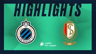 Club Brugge  Standard de Liège hoogtepunten [upl. by Eidassac]