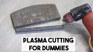 PLASMA CUTTING FOR BEGINNERS PLASMA TIPS AND TRICKS [upl. by Lissi]