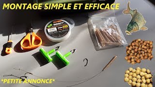 VIDEO MONTAGE CARPE SIMPLE ET EFFICACE  ANNONCE [upl. by Blatt]