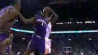 Shaq Double Elbows Amare Stoudemire In The Face [upl. by Aneej3]