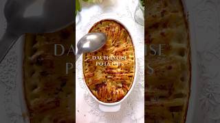 DAUPHINOISE POTATOES 🥔🧀 potato potatorecipe dauphinoisepotato bakedpotatoes [upl. by Ylek]