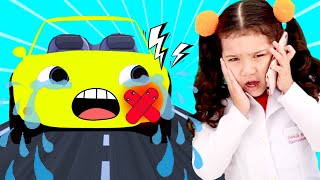 Boo Boo Song  Boo Boo Car  Kids Song  Laura e Arthur [upl. by Rawden]