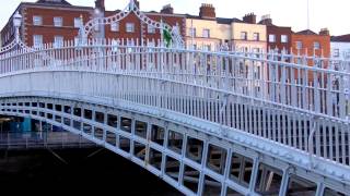 Hapenny Bridge Dublin [upl. by Nnahgiel]