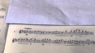 Violin Grade 4 Sight Reading No 7 Leggiero [upl. by Suivatra598]