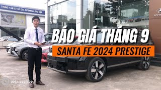 Hyundai SANTAFE PRESTIGE  Trắng amp Đen giao xe ngay  Giảm 50 Trước Bạ  All New SANTAFE 2024 [upl. by Aydan723]