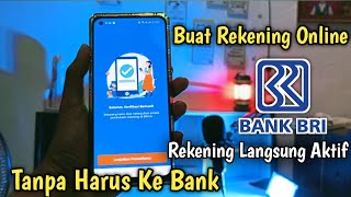 Cara Buat Akun Brimo Dan Rekening BRI Langsung Aktif Terbaru 2024 [upl. by Atikahs]