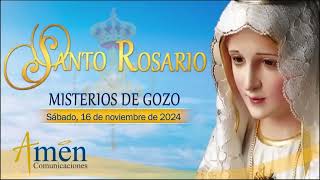 Santo Rosario en Audio l Misterios de Gozo l Amen Comunicaciones [upl. by Aiblis]