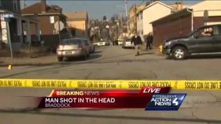 Man shot multiple times in Braddock [upl. by Llerdnod]