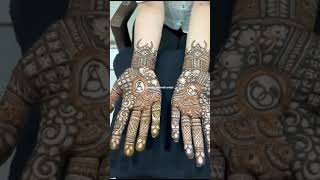 Latest engagement mehndi mehndidesign bridalmehndimehndiartist [upl. by Casilde]