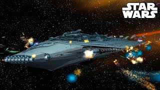 The Super Dreadnought Mandator 3 Super Massive Battle  Star Wars [upl. by Lindly]