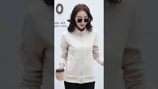 2024 Spring Autumn Women Jacket link in description shorts womensfashion jacket womensclothing [upl. by Ecnerat]