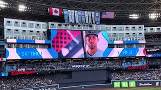 Toronto Blue Jays vs Washington Nationals Starting Lineups  August 28 2023 [upl. by Adnovaj]