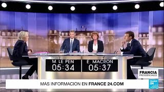 Macron vs Le Pen retrospectiva del debate presidencial de 2017 [upl. by Eehc255]