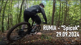 Rumia MTB  trasa quotSpicakquot 29092024 [upl. by Akcirderf]