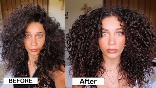 10 Hacks for FRIZZ FREE Curly Hair  Detailed  Jayme Jo [upl. by Aniehs]