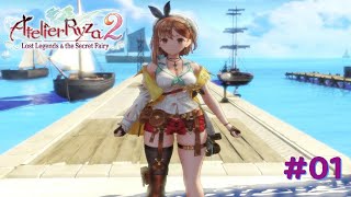 Atelier Ryza 2  Lets Play 1 FR  Cest parti pour laventure [upl. by Reinnej]