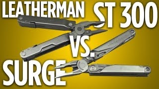 Leatherman Super Tool 300 vs Surge Heavy Duty HeadtoHead [upl. by Narud]