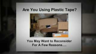 Packing Tape Dispenser  Why Use Gum Paper Tape for Your Carton Sealing [upl. by Sisely]