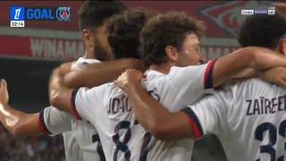 Vitinha Goal Lille vs PSG 02 All Goals and Extended Highlights [upl. by Enerehs472]