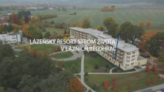 Lázeňský resort Strom života v Bělohradě pro Anenské slatinné lázně as  VW WACHAL as [upl. by Magdau]