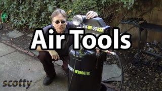 How To Use Air Compressors And Air Tools For Car Repair [upl. by Putscher]