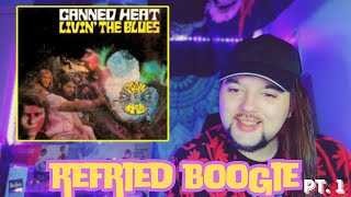 Drummer reacts to quotRefried Boogiequot Pt 1 by Canned Heat [upl. by Reimer]