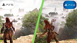 horizon forbidden west fps test ps4 vs ps5 in 2024 [upl. by Oreves613]