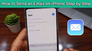 How to Send an Email on iPhone Step by Step [upl. by Morganstein172]