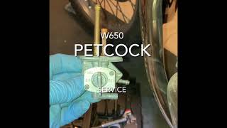 W650 Petcock service [upl. by Assetal]