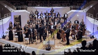 Robert Schumann Symphony No 3 ‟Rheinischeˮ – Kyiv Symphony Orchestra Felix Krieger [upl. by Ainollopa712]