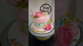 Cakes designs theme chocolate flavor fancy trending amazing recipes ytshorts birthdaycake [upl. by Ahseenak]