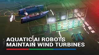 Aquatic AI robots could maintain offshore wind farms [upl. by Belva]