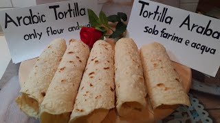 Facile leggera tortilla araba si prepara in 10 minuti con 2 ingredienti tortillatortillasتورتيلا [upl. by Strohben505]