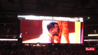 Houston Rockets 20122013 home opener lineup introductions at Toyota Center [upl. by Anisah458]