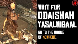 Writ for Odaishah Yasalmibaal  Morag Tong Walkthrough TES III Morrowind [upl. by Ayotl634]