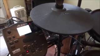 Adjusting the Sensitivity and Curve on Alesis Nitro Kit [upl. by Tihw]