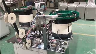 zipper cutting and 2 slider mounting machine [upl. by Aro]