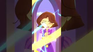 Rapunzel saves everyone TangledtheSeries RapunzelsTangledAdventure Shorts [upl. by Gnut]