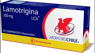 Lamotrigina Lamictal  Farmacología [upl. by Abixah]