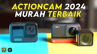 Rekomendasi ACTION CAMERA 4K Terbaik Murah Kualitas Bagus 2024 [upl. by Nallaf]