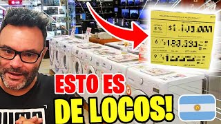 Así están LOS PRECIOS de los ELECTRODOMESTICOS en Argentina DE LOCOS [upl. by Sylvester]