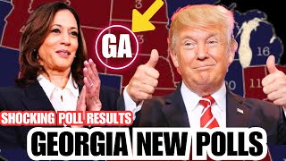 Latest Georgia Poll Results of October  Kamala Harris vs Donald Trump  2024 Presidential Race [upl. by Eekram]