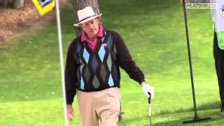 ATampT Pebble Beach National ProAm  Chris Berman  Bunker Lesson [upl. by Olsson192]