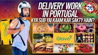 Food Delivery Work In Portugal 🇵🇹  Ap Kesy Delivery Ka Kaam Kar sakty hain [upl. by Annora]