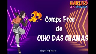 Melhores Comps Para o Olho das Chamas Naruto Online 60 1 [upl. by Adnilahs]