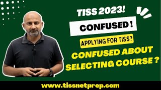 Confused About Selecting Course at TISS   TISS Offers Much More Than Placements [upl. by Luapsemaj196]