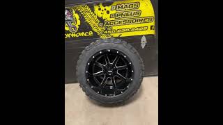 Ruffino jolt 20x12 44 Suretrac mt2 33x1250r20 ruffinowheels suretractires trucklifted [upl. by Hazelton91]