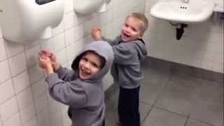 Twins Vs Automatic Hand Dryers [upl. by Simon]