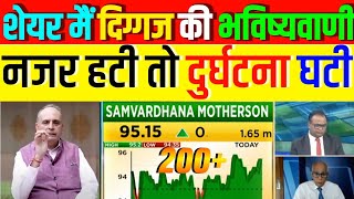 samvardhana motherson share latest news  motherson sumi share target  motherson stock analysis [upl. by Enybor154]