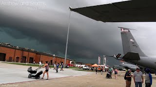 Air Show and Storms May 13 2023 [upl. by Engracia]